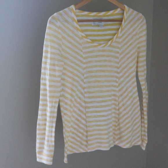 Anthropologie Tops - Anthropologie Saturday Sunday Stripe L/S Top